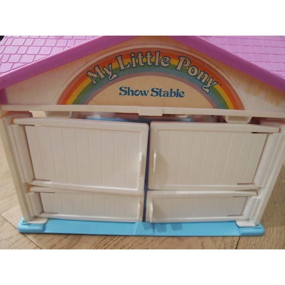 My Little Pony Show Stable Playset Vintage G1 Hasbro Horse Accessories Lot - Picture 8 of 15